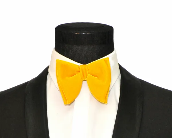 Gold Oversized Bow Tie